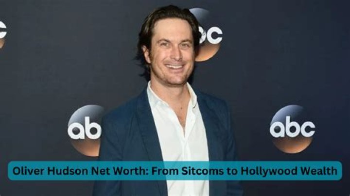 Oliver Hudson Net Worth How Much is Hudson Worth? |