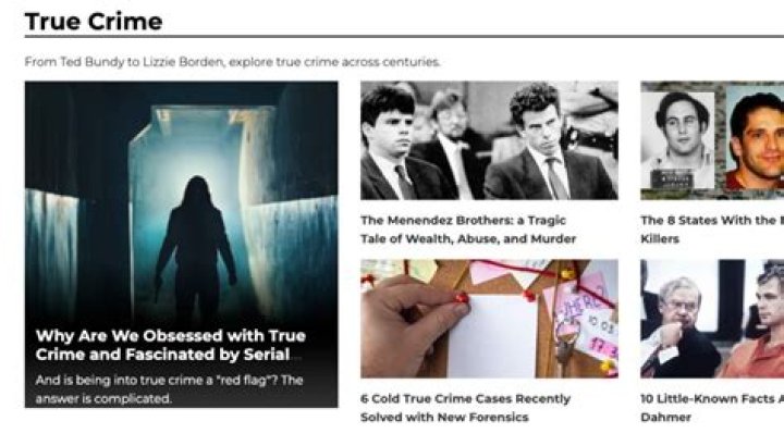 True Crime Blogs Top True Crime Blogs and Websites |