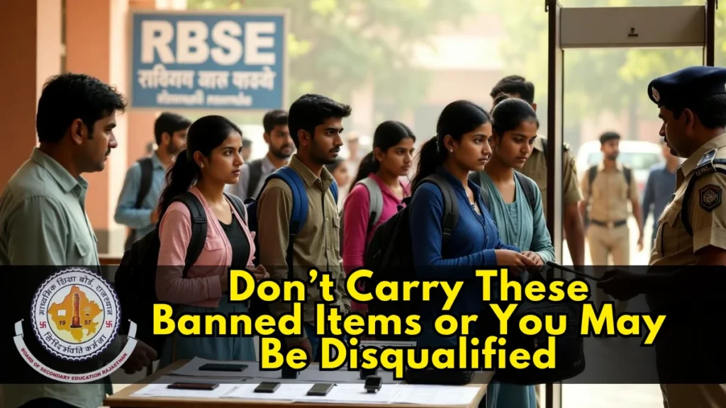 RBSE Board Exam 2026 Starts Feb 12 Guidelines