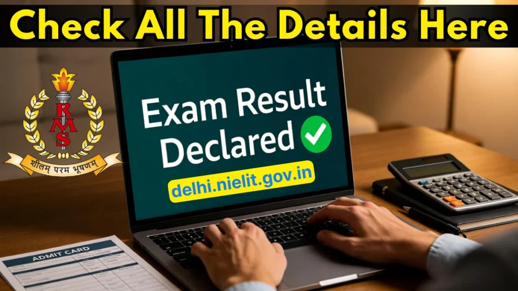 RMS Result 2026 Out Check Details